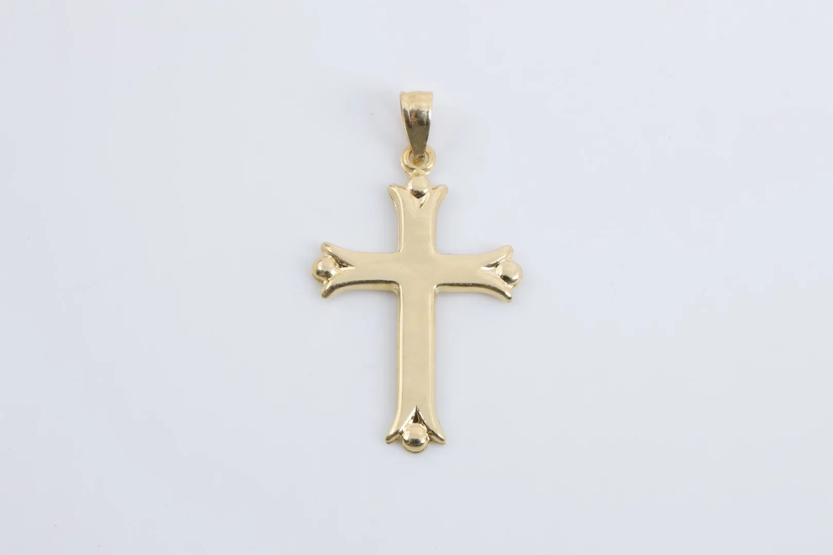 18k Yellow Gold Cross Pendant (1.12g.)