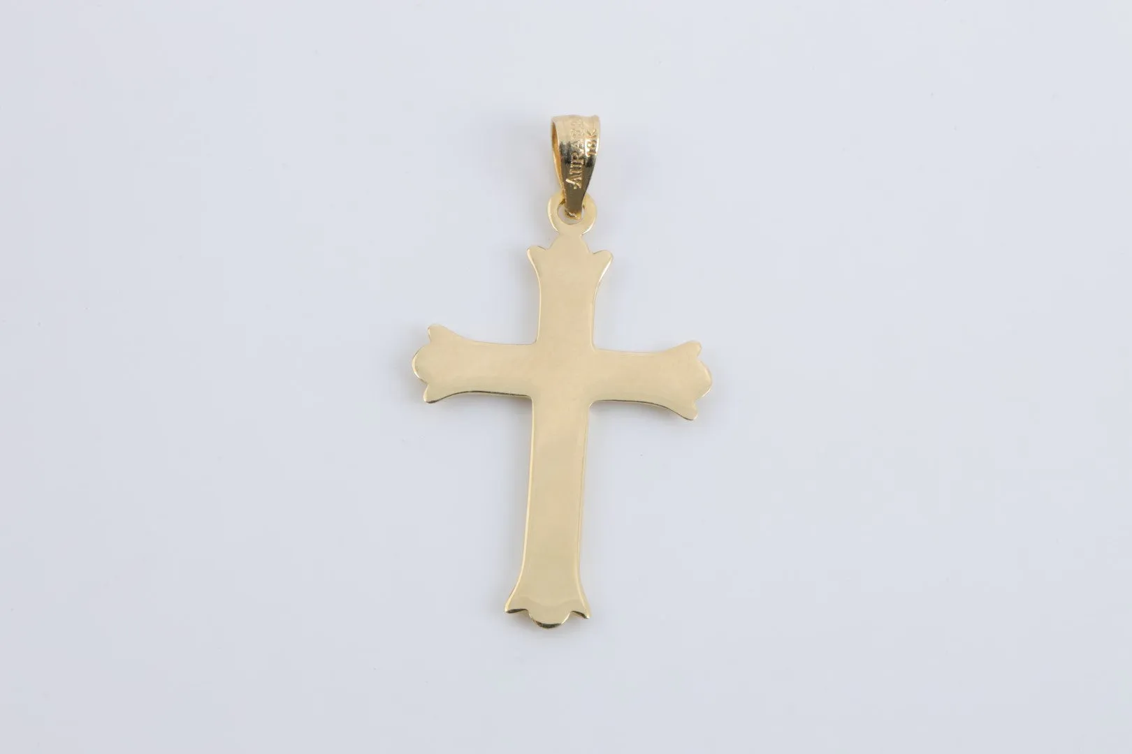 18k Yellow Gold Cross Pendant (1.12g.)