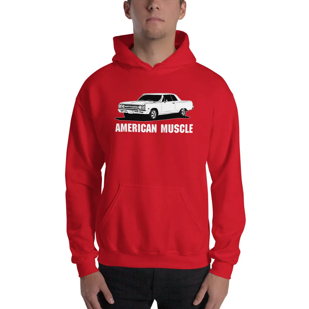 1965 Chevelle Hoodie, American Muscle Car Sweatshirt