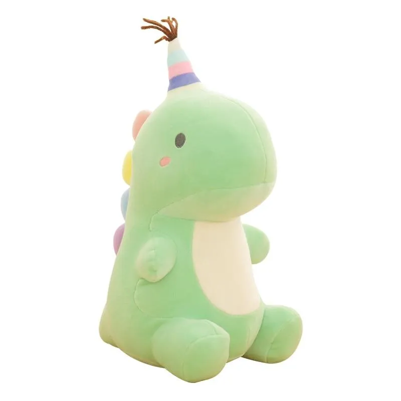 1pc 23-50cm Super Soft Lovely Dinosaur Plush Doll Cartoon Stuffed Animal Dino Toy for Kids Baby Hug Doll Sleep Pillow Home Decor