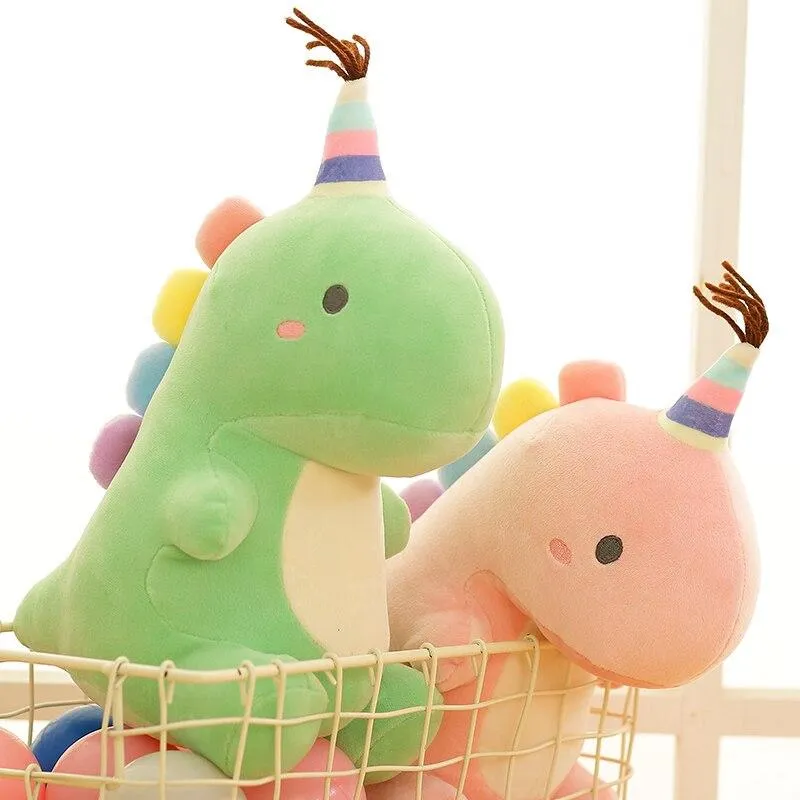 1pc 23-50cm Super Soft Lovely Dinosaur Plush Doll Cartoon Stuffed Animal Dino Toy for Kids Baby Hug Doll Sleep Pillow Home Decor