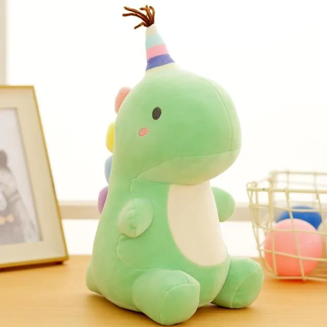 1pc 23-50cm Super Soft Lovely Dinosaur Plush Doll Cartoon Stuffed Animal Dino Toy for Kids Baby Hug Doll Sleep Pillow Home Decor