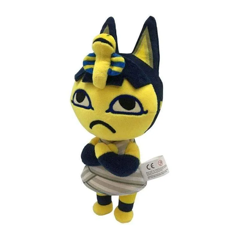 1pcs 20cm Animal Crossing Ankha Plush Toys Ankha Soft Stuffed Toy Dolls Anime Cartoon Pelucia Toys for Kids Children Gifts