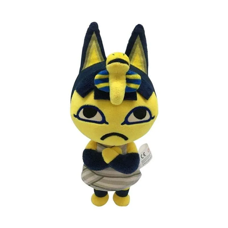 1pcs 20cm Animal Crossing Ankha Plush Toys Ankha Soft Stuffed Toy Dolls Anime Cartoon Pelucia Toys for Kids Children Gifts