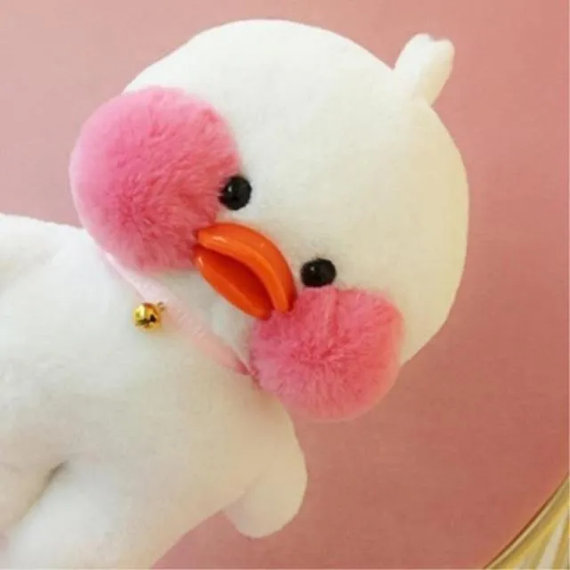 30CM Pink LaLafanfan Kawaii Cafe Mimi Yellow Duck Plush Toy Cute Stuffed Doll Soft Animal Dolls Kids Toys Birthday Gift for girl