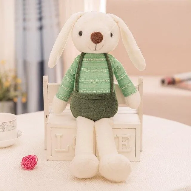 40cm Kawaii Bunny Plush Rabbit Baby Toys Cute Soft Cloth Stuffed Animals Rabbit Home Decor For Children Baby Appease Toys Gift