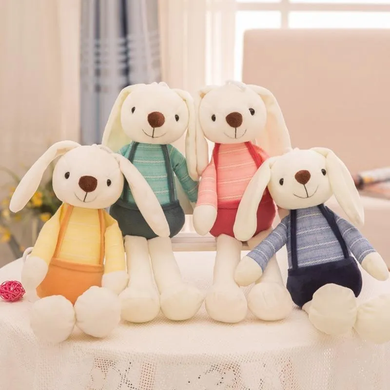 40cm Kawaii Bunny Plush Rabbit Baby Toys Cute Soft Cloth Stuffed Animals Rabbit Home Decor For Children Baby Appease Toys Gift