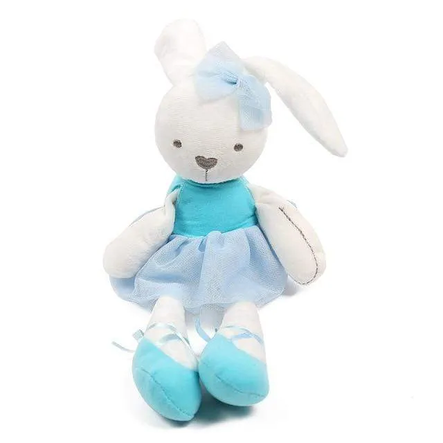 42CM Cute Rabbit Bear Doll Baby Soft Plush Toys For Children Appease Sleeping Stuffed&Plush Animal Baby Toys For Infants Gift