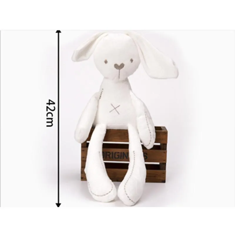 42CM Cute Rabbit Bear Doll Baby Soft Plush Toys For Children Appease Sleeping Stuffed&Plush Animal Baby Toys For Infants Gift