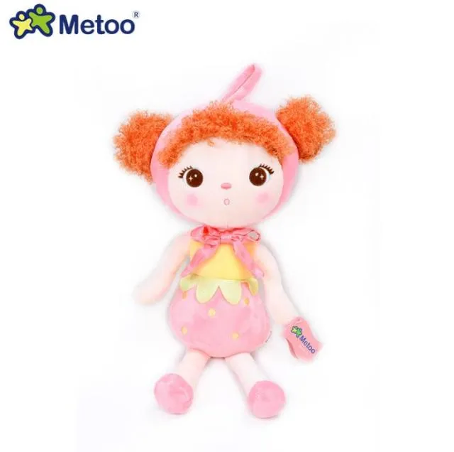 49cm  kawaii Stuffed Plush Animals Cartoon Kids Toys for Girls Children Birthday Christmas Gift Keppel Panda Baby Metoo Doll