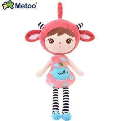 49cm  kawaii Stuffed Plush Animals Cartoon Kids Toys for Girls Children Birthday Christmas Gift Keppel Panda Baby Metoo Doll