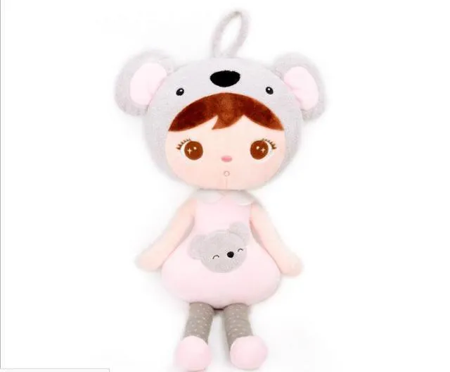 49cm  kawaii Stuffed Plush Animals Cartoon Kids Toys for Girls Children Birthday Christmas Gift Keppel Panda Baby Metoo Doll