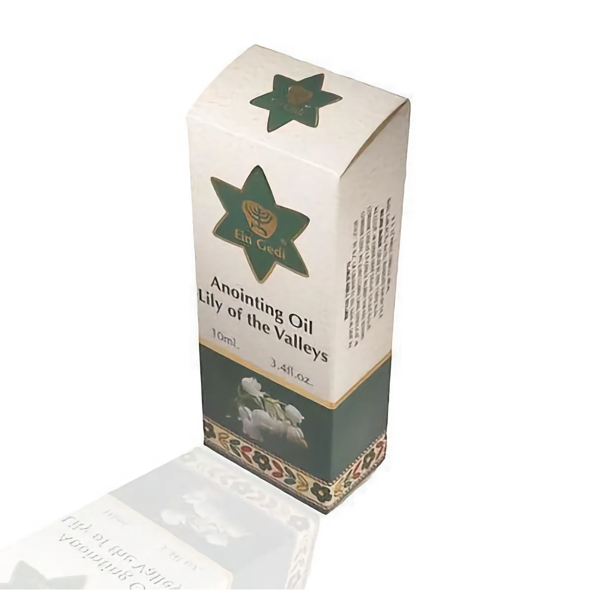 5 x Roll On Anointing Oil Lily Of The Valleys 10 ml - 0.34 oz Holyland Jerusalem