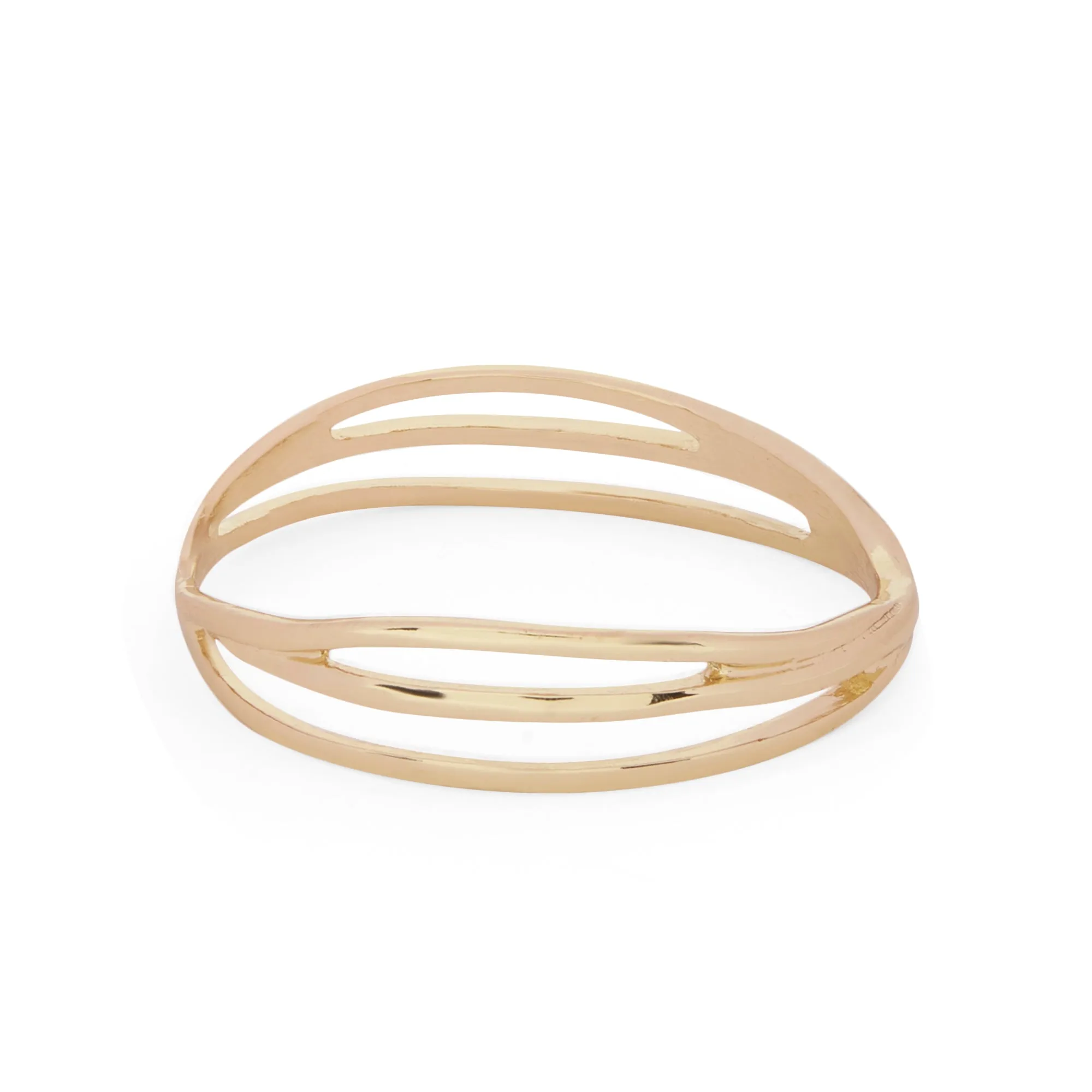 Accessorize London Women's Triple Layer Bangle