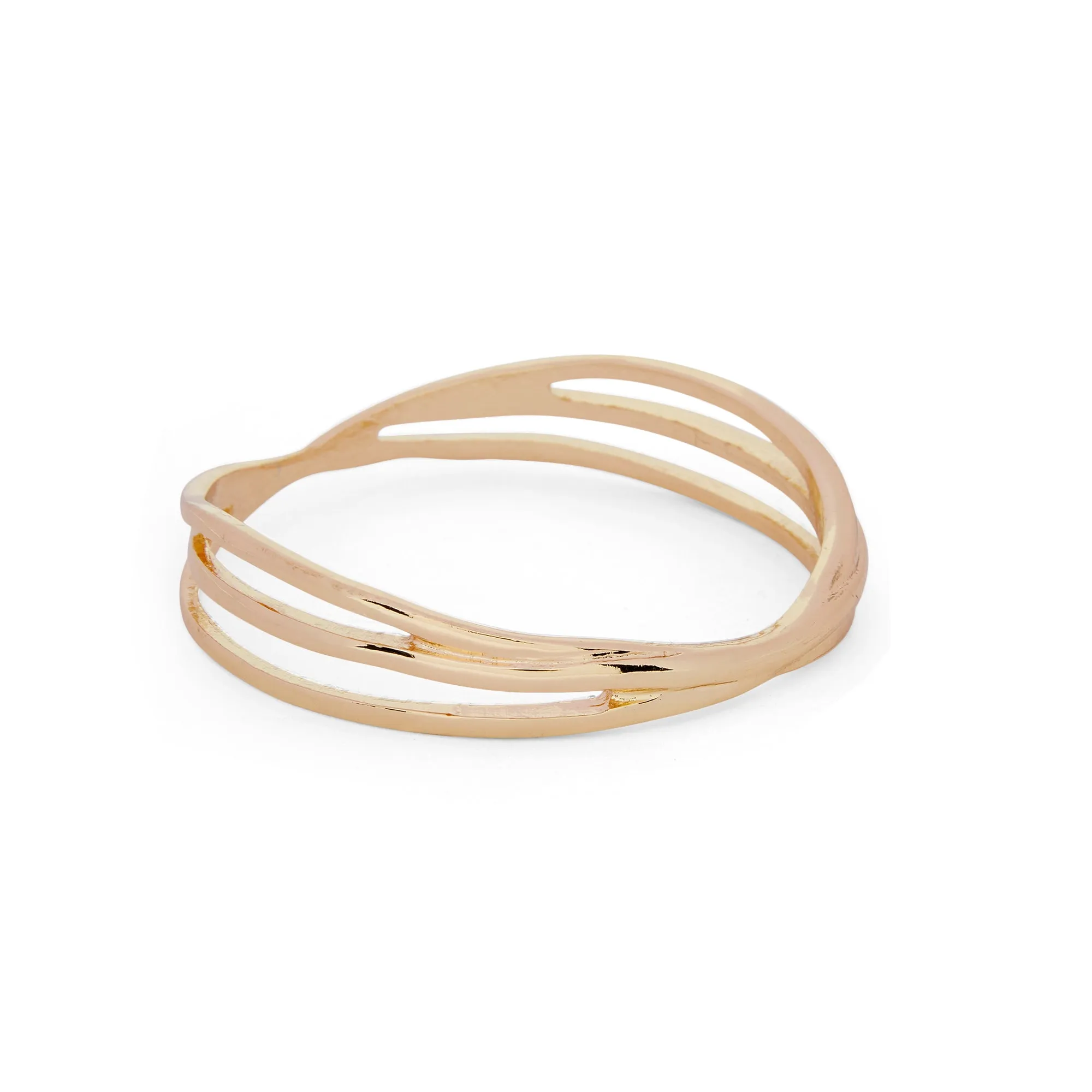 Accessorize London Women's Triple Layer Bangle