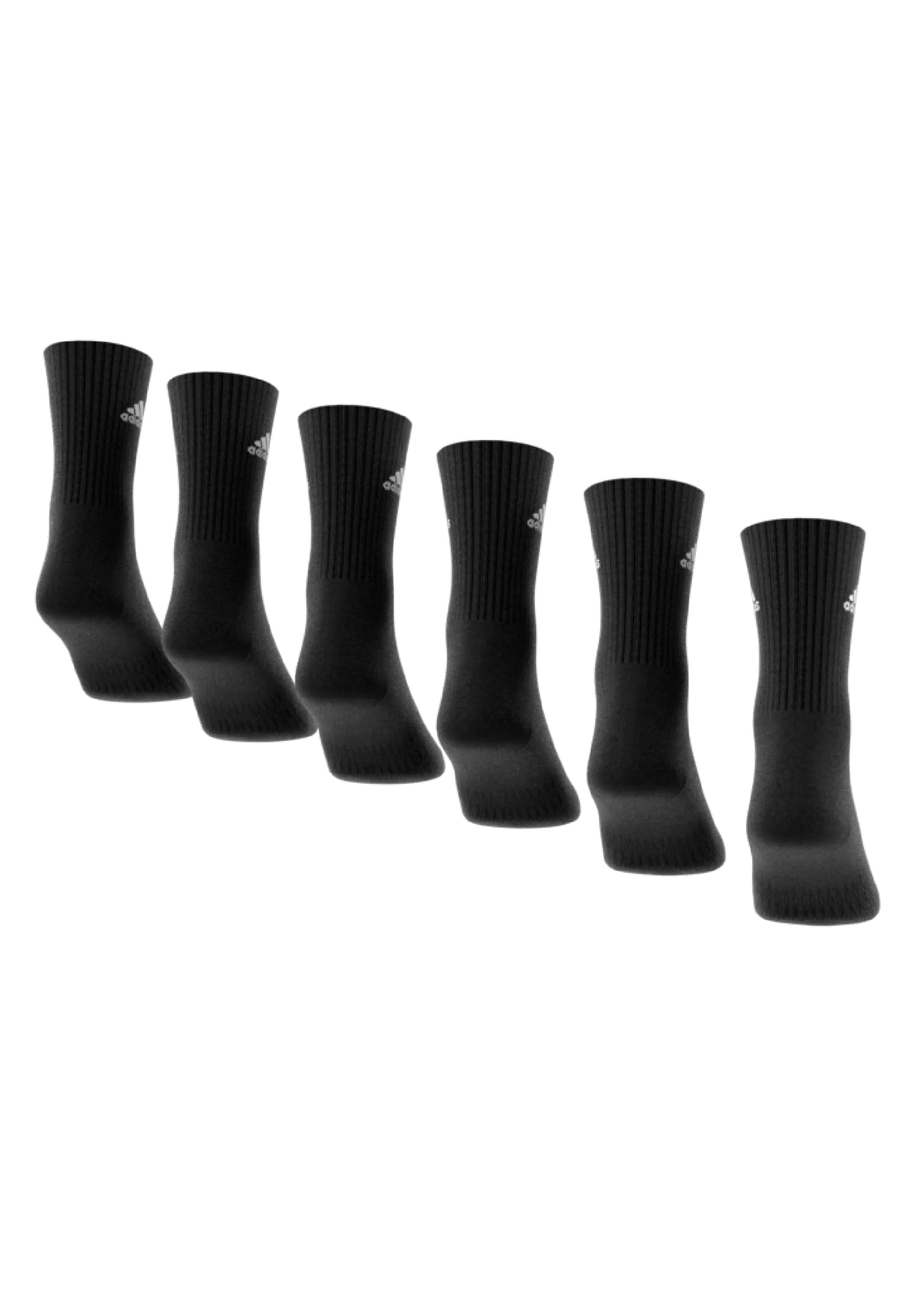 Adidas 6 Pack Cushioned Sportswear Crew Socks <BR> IC1316