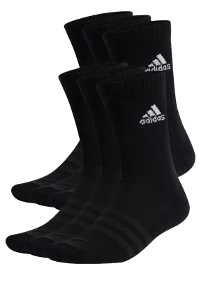 Adidas 6 Pack Cushioned Sportswear Crew Socks <BR> IC1316