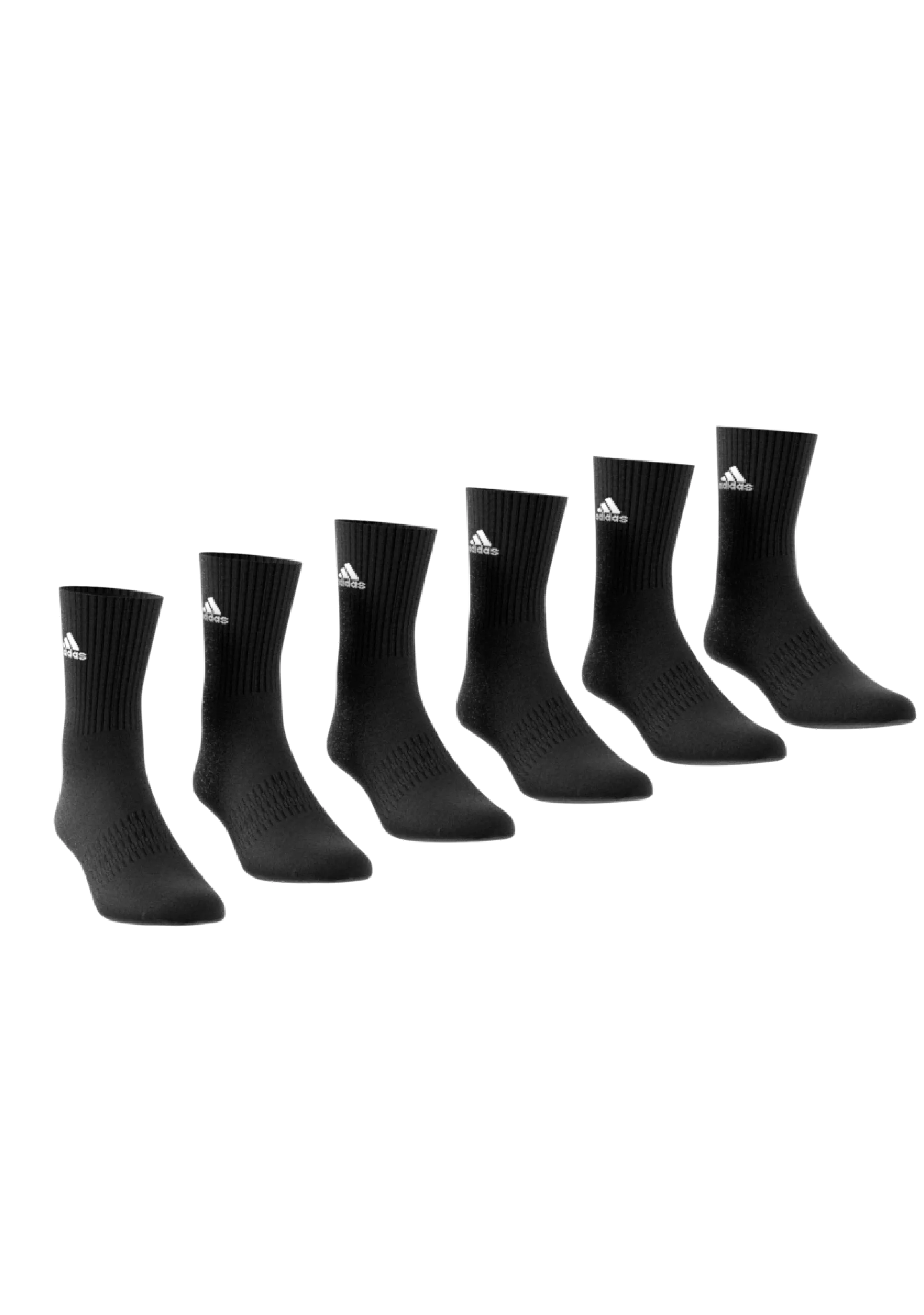 Adidas 6 Pack Cushioned Sportswear Crew Socks <BR> IC1316