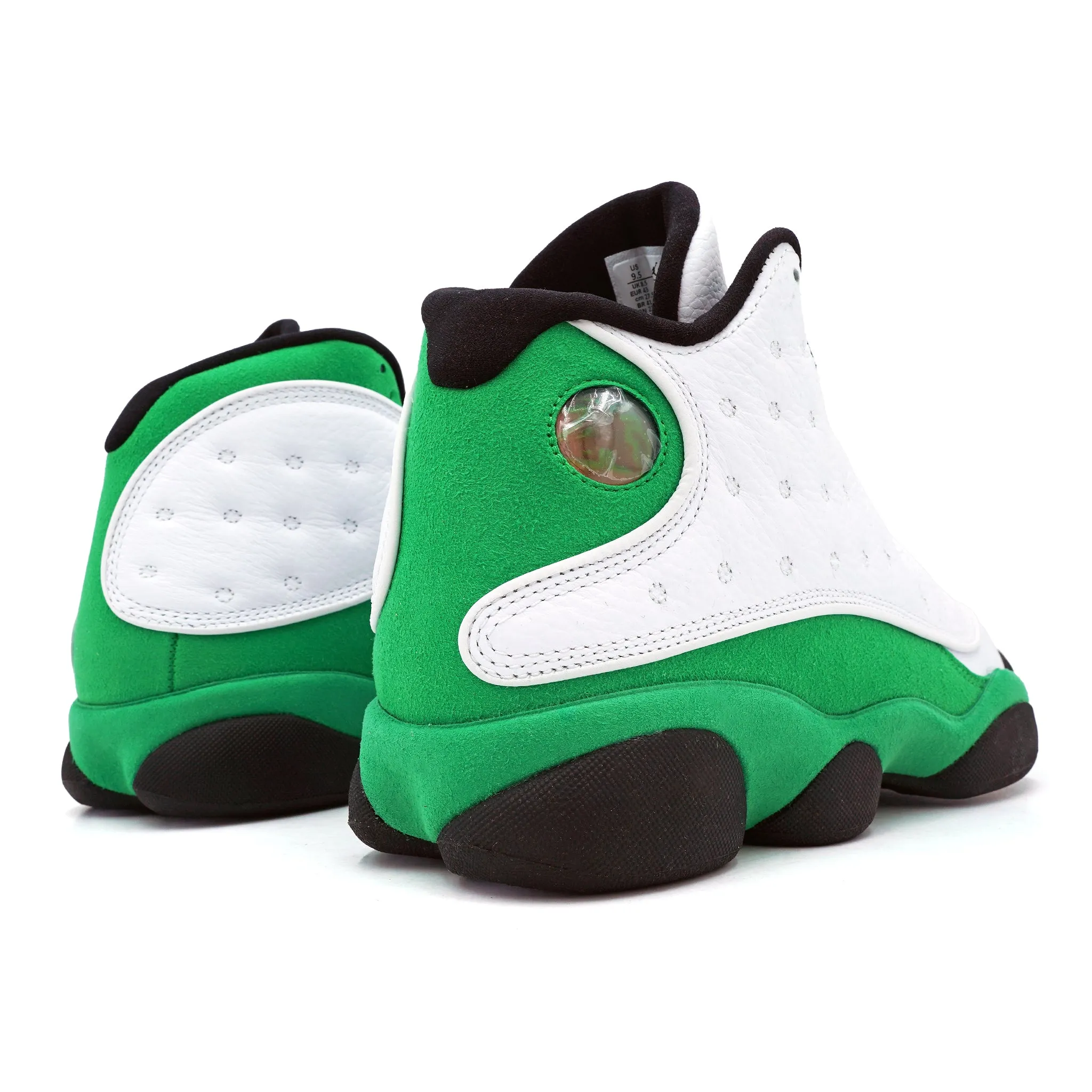 AIR JORDAN 13 RETRO WHITE LUCKY GREEN