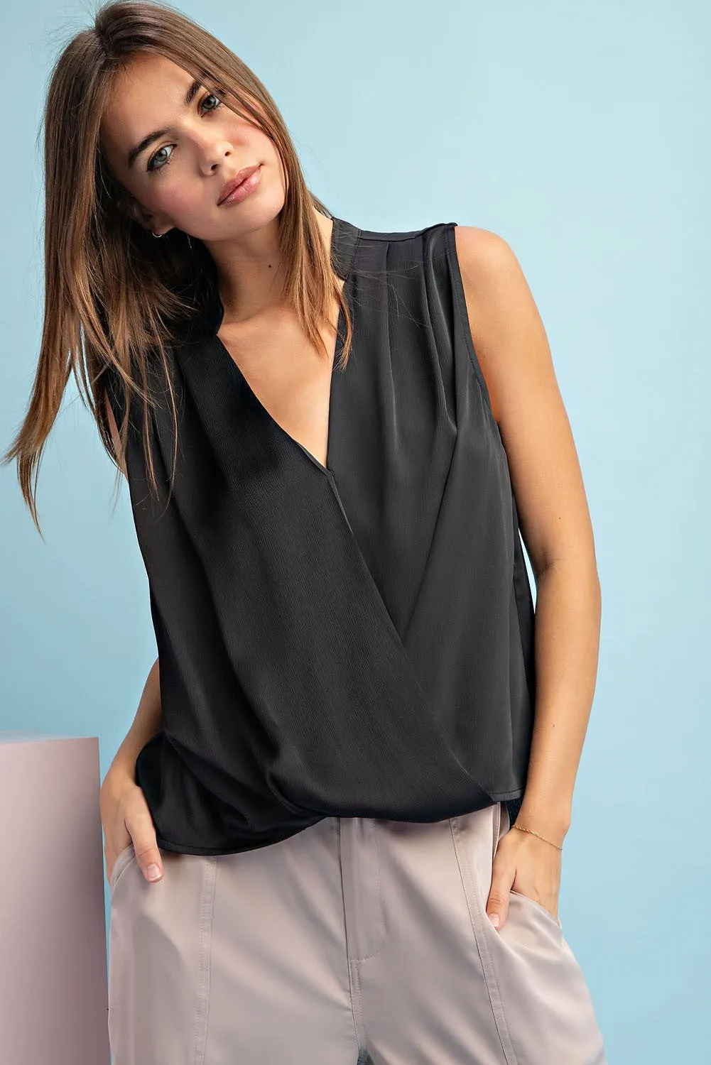 Amanda Sleeveless Blouse