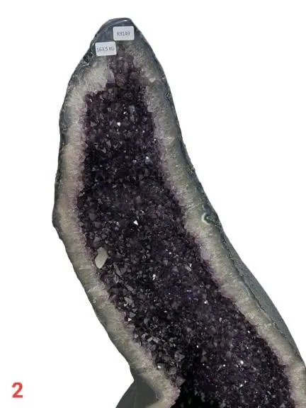 Amethyst Geode Cathedral from Brazil - 44 / 361 lbs