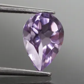 Amethyst | pear cut lavender 10x7mm, 2.3ct, VVS clarity, Brasil