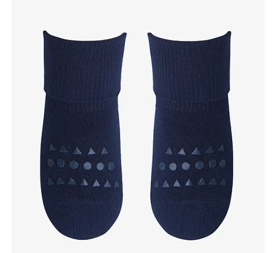 Anti-slip BAMBOO socks - Navy