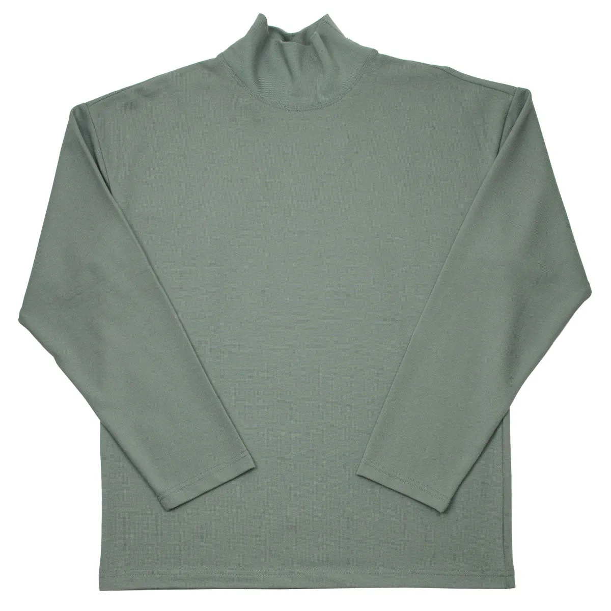 Arpenteur - Orlo Rachel Cotton Mesh Roll Neck T-shirt - Emerald