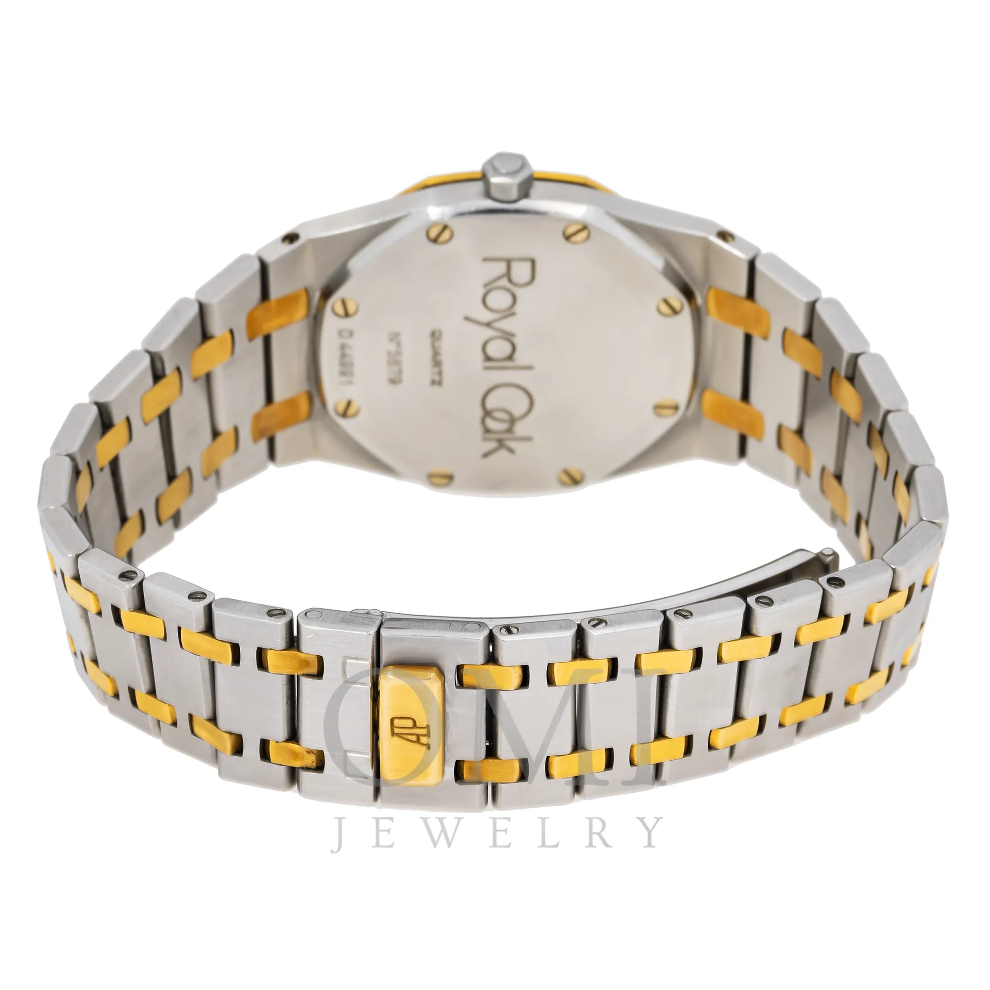 AUDEMARS PIGUET ROYAL OAK LADY 11470SA 30MM GREY DIAMOND DIAL WITH STAINLESS STEEL /YELLOW GOLD BRACELET