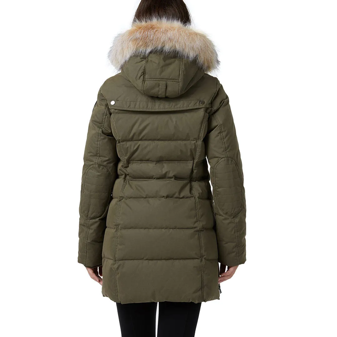 Ava Women's Trench Detail Parka