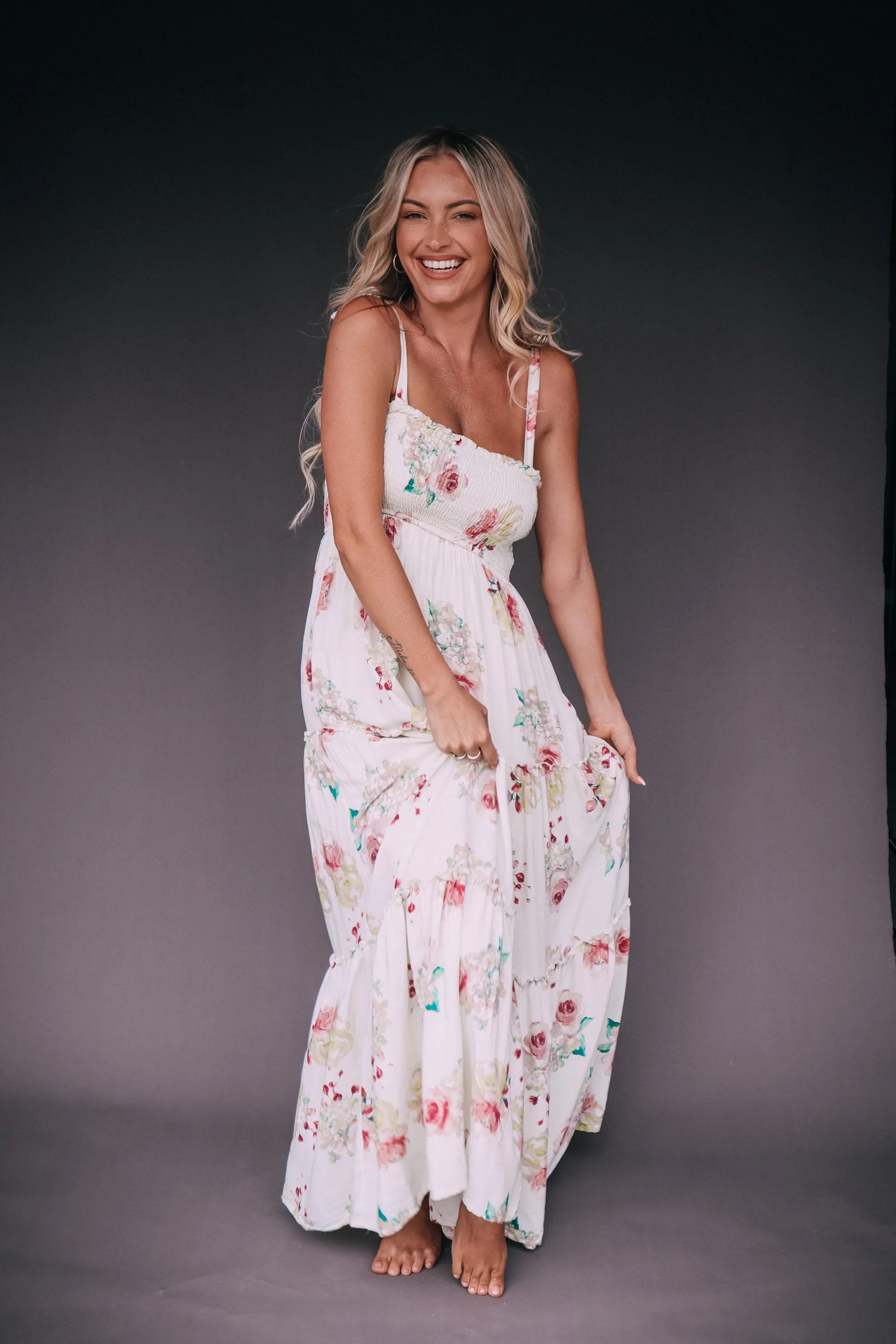 Baby Doll Maxi - Exclusive Floral Dream Print