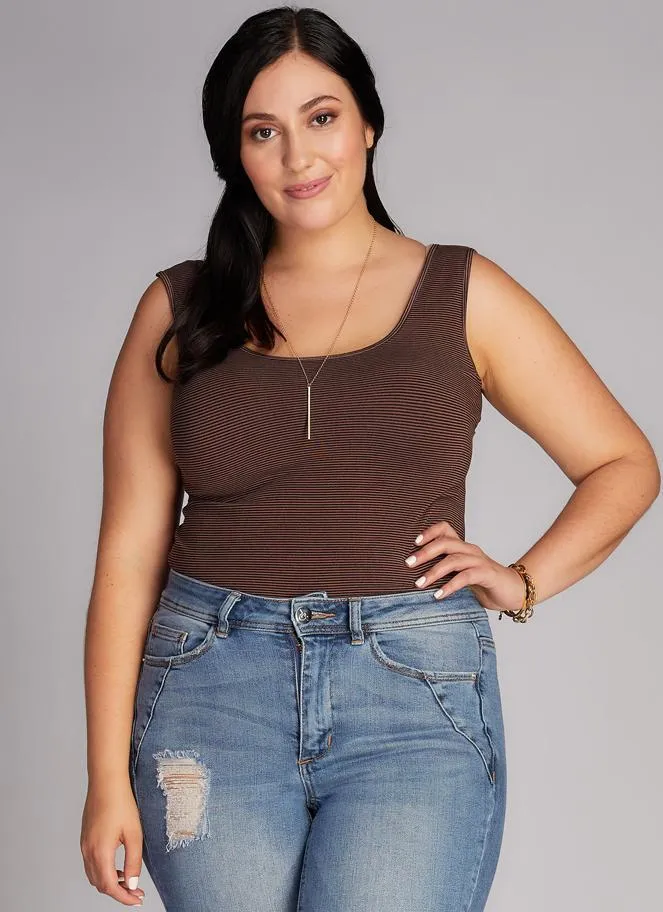 Bamboo Curvy Classic Tank Top