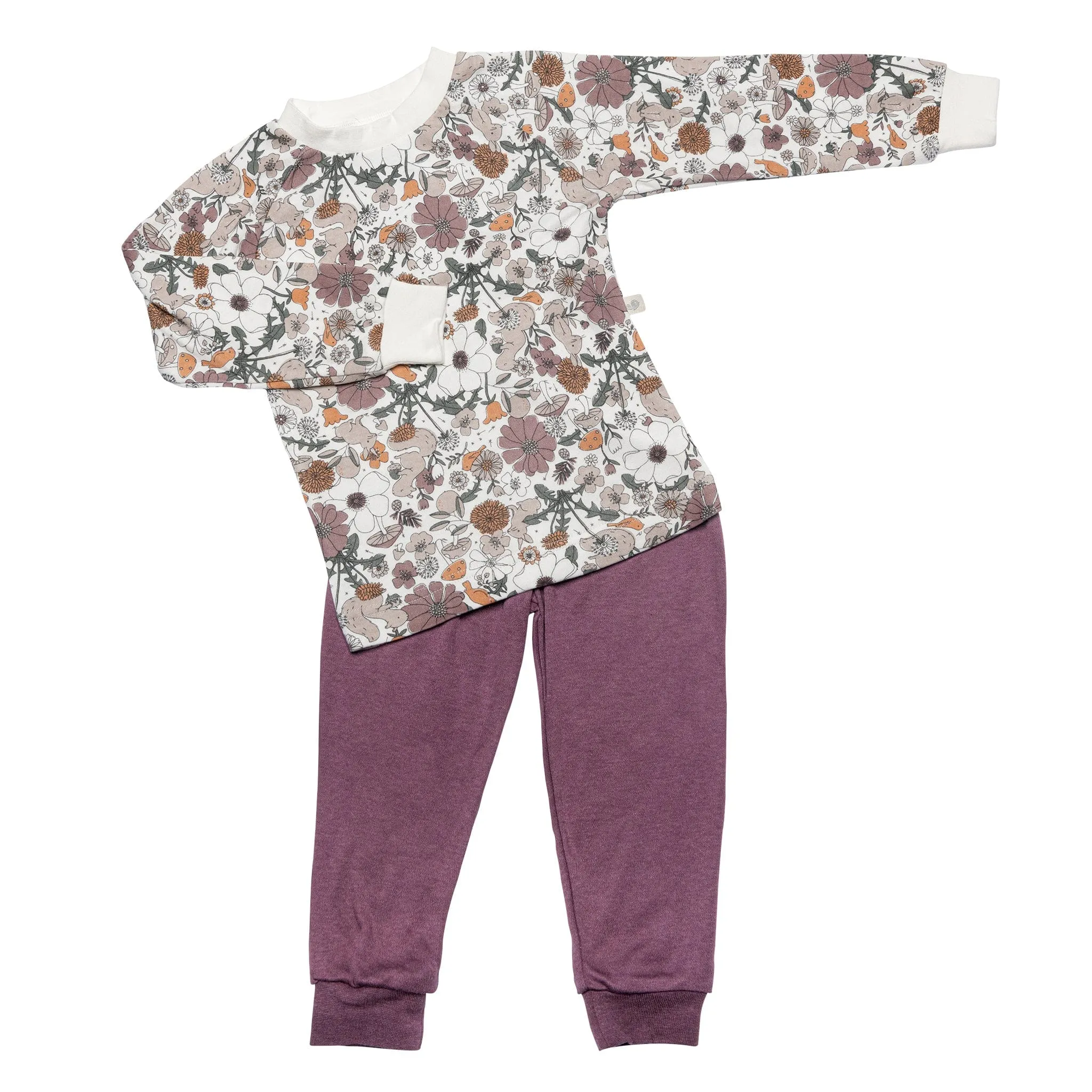 Bamboo pajama set - Floral Patch