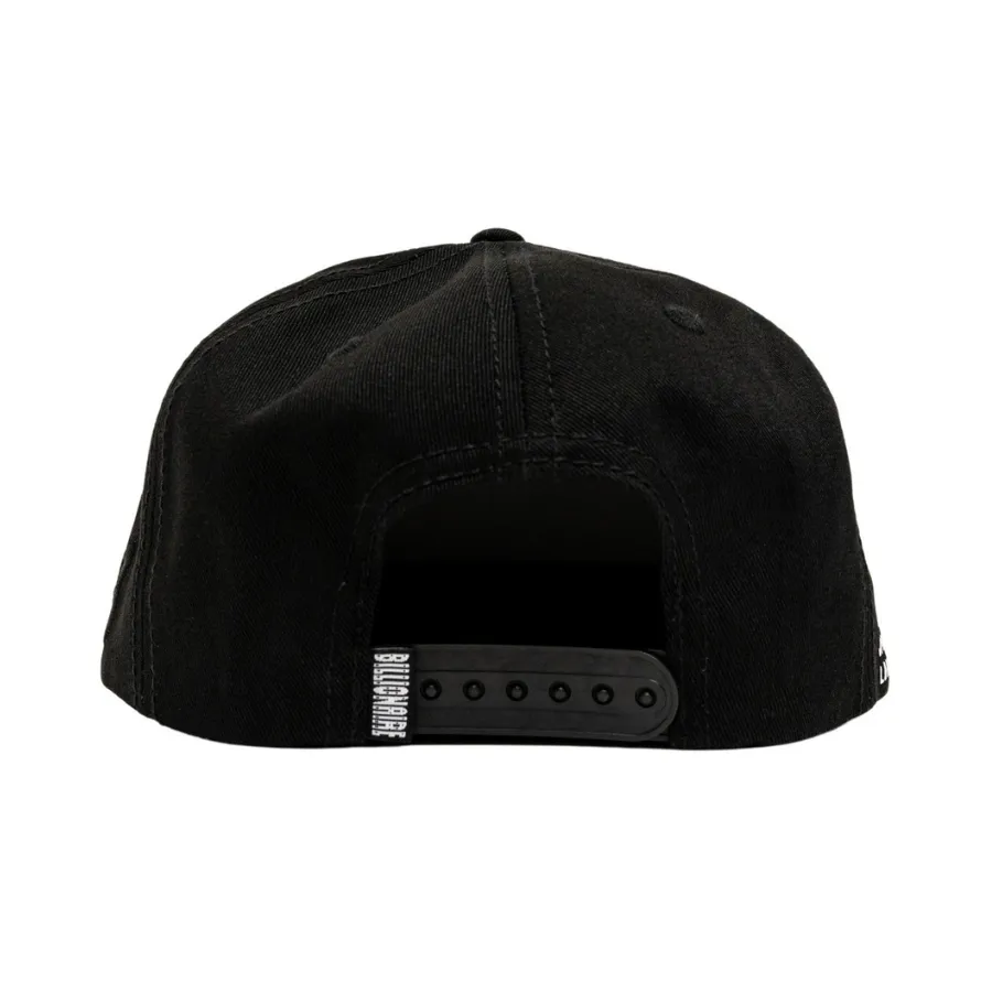 BBC Helmet Crack Snapback Hat Black