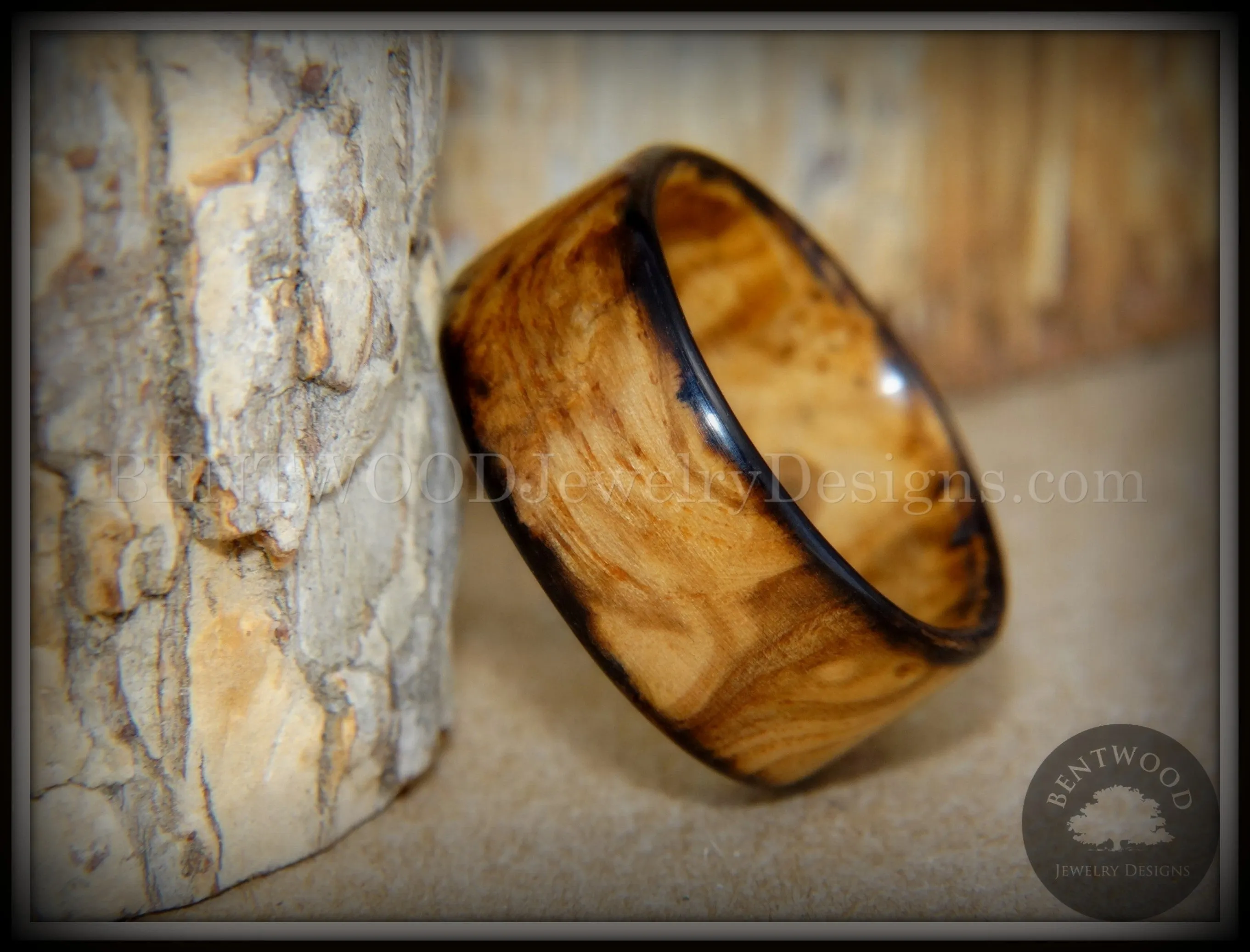 Bentwood Ring - Ole Smoky Olive Wood Ring Classic Style