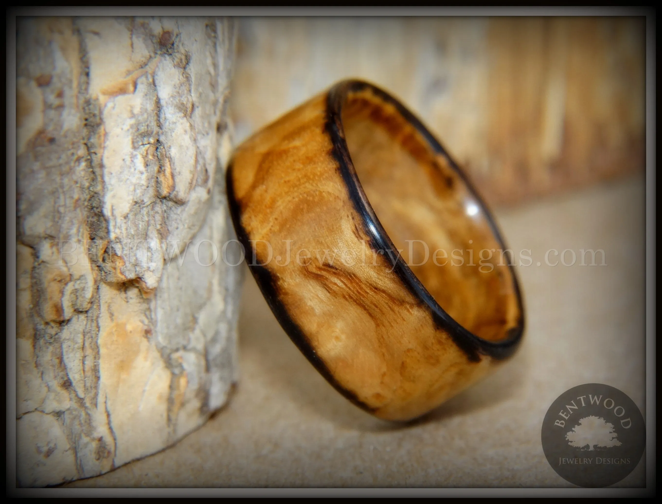 Bentwood Ring - Ole Smoky Olive Wood Ring Classic Style