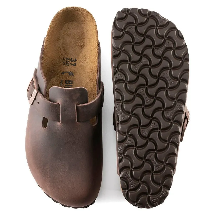 Birkenstock Boston - Habana Oiled Leather