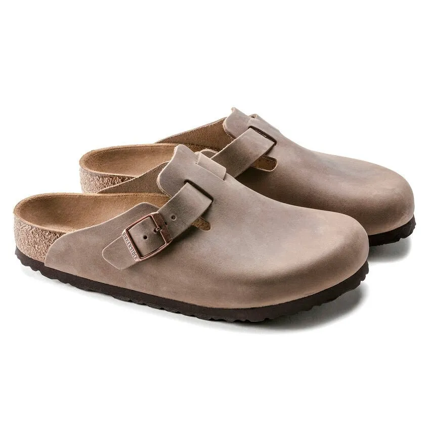 Birkenstock Boston - Tobacco Oiled Leather