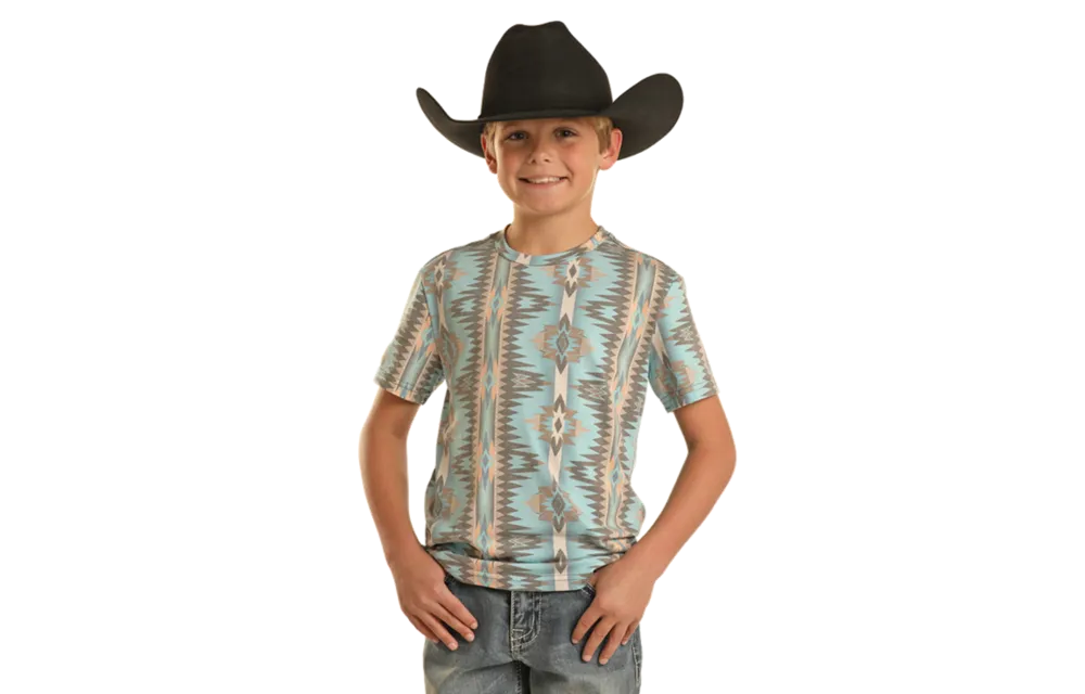 Boy's Rock & Roll Southwestern Tee