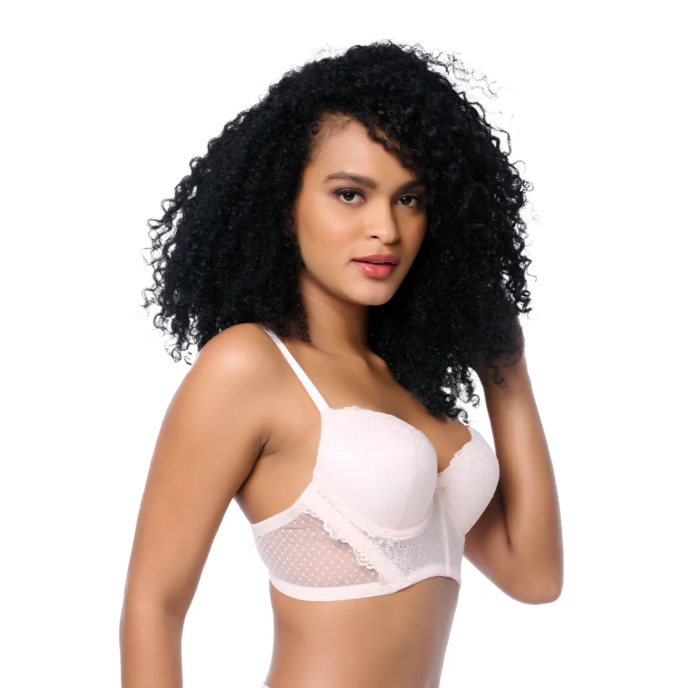 Brasier coordinable de peto largo  24669 Lady Carnival