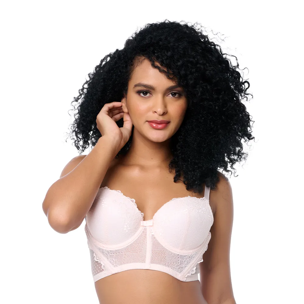 Brasier coordinable de peto largo  24669 Lady Carnival