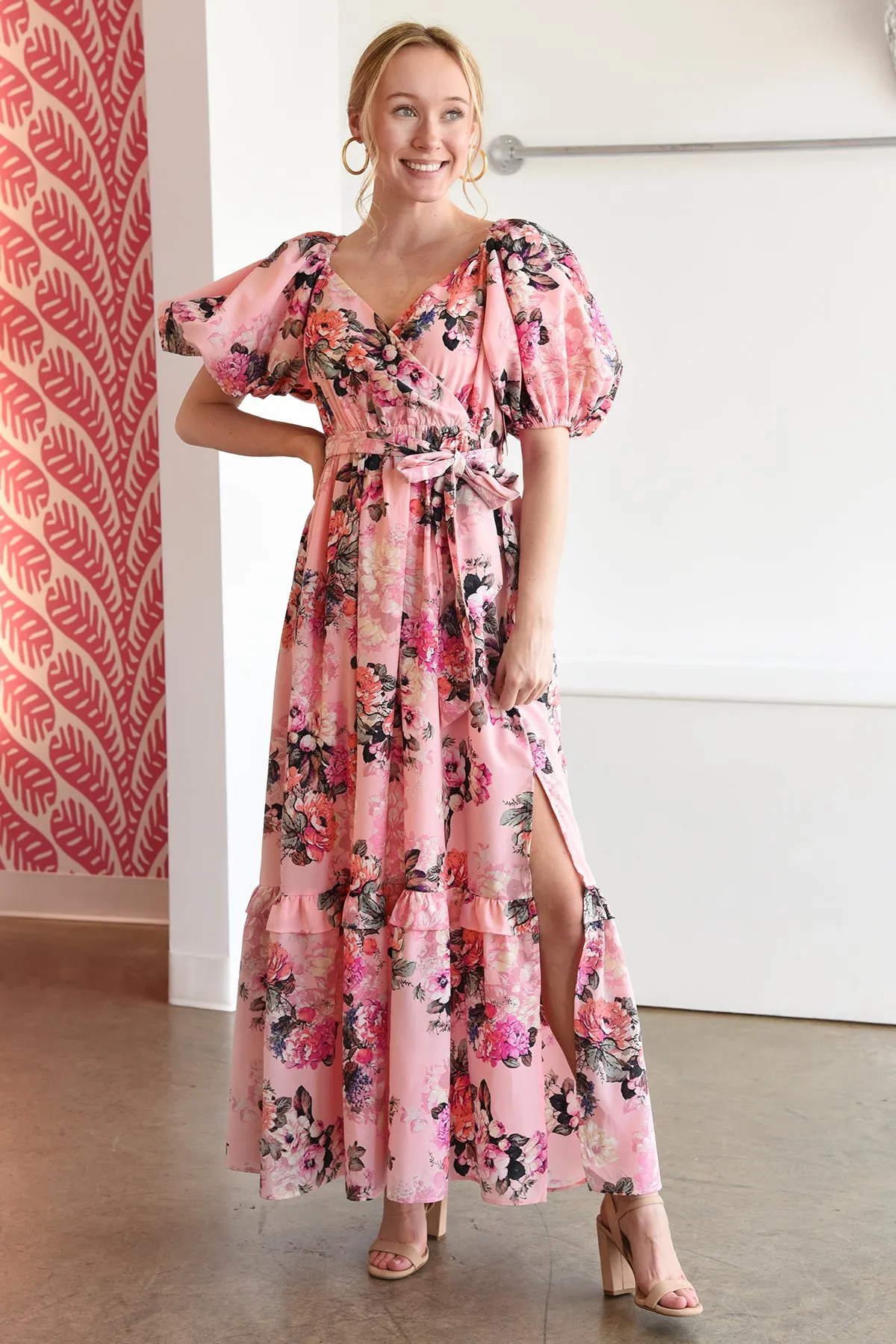 BUDDY LOVE SYDNEY MAXI DRESS -BASHFUL