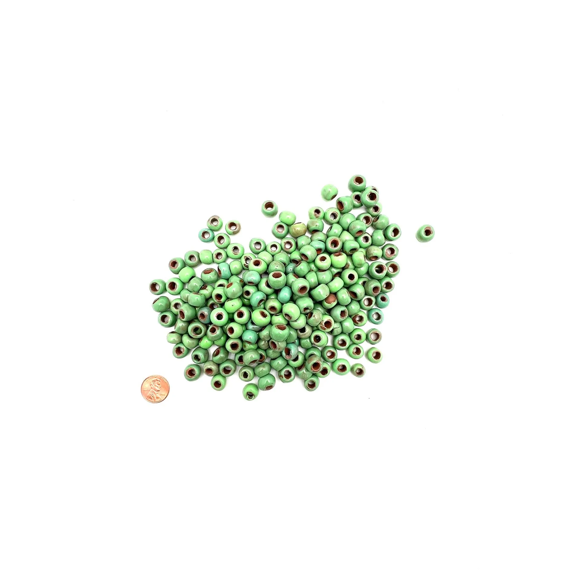 Bulk Beads - Parrot Green