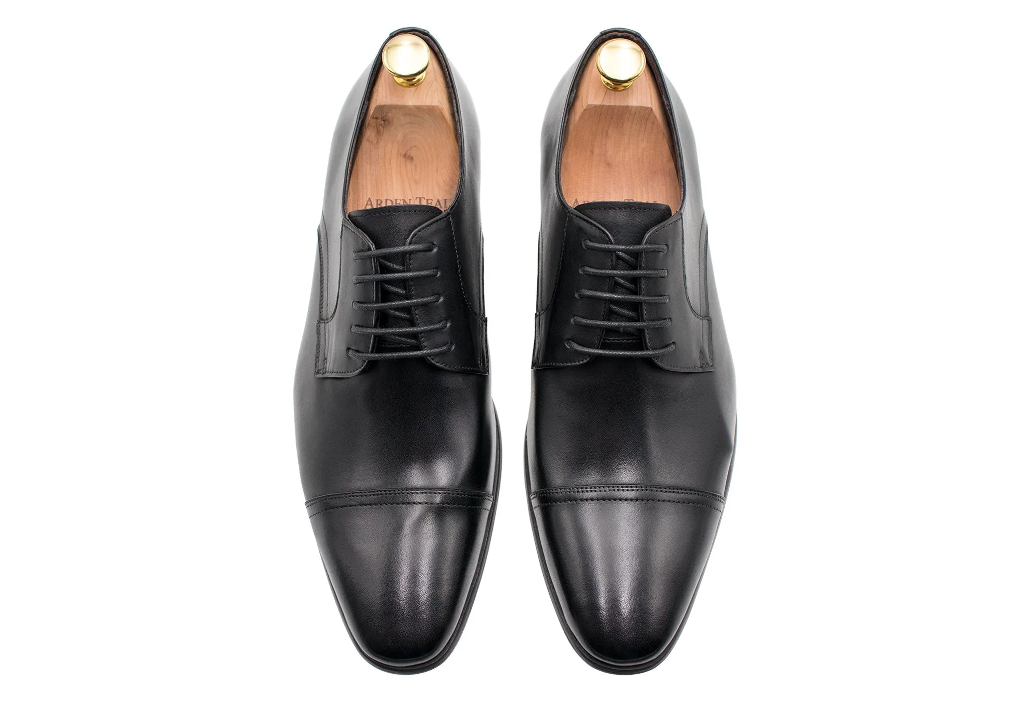 Caleta Blake Stitch Black Derby