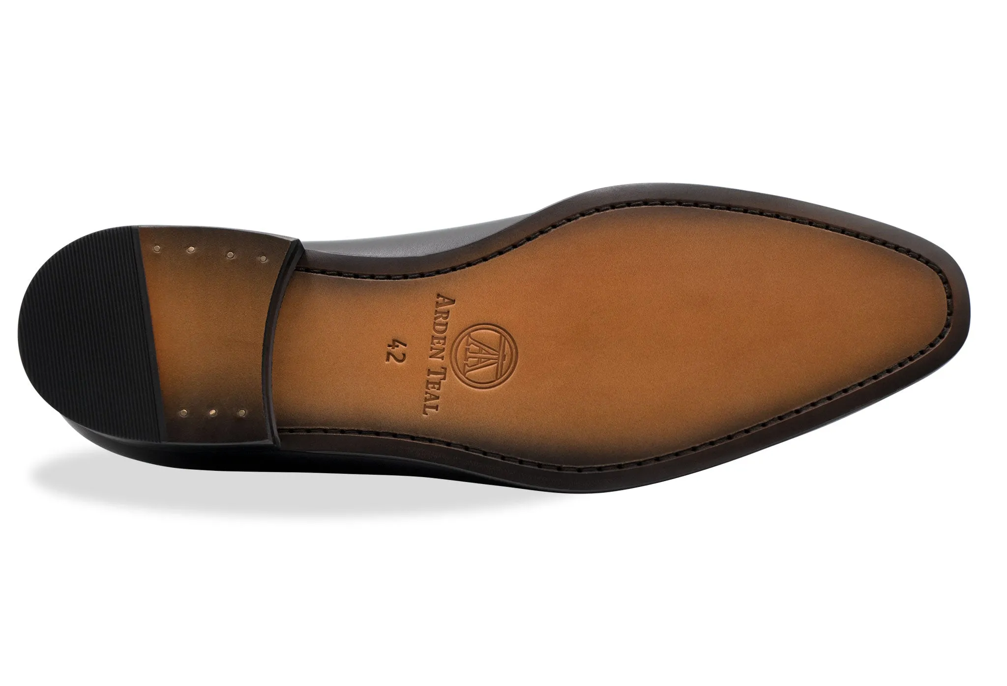 Caleta Blake Stitch Black Derby