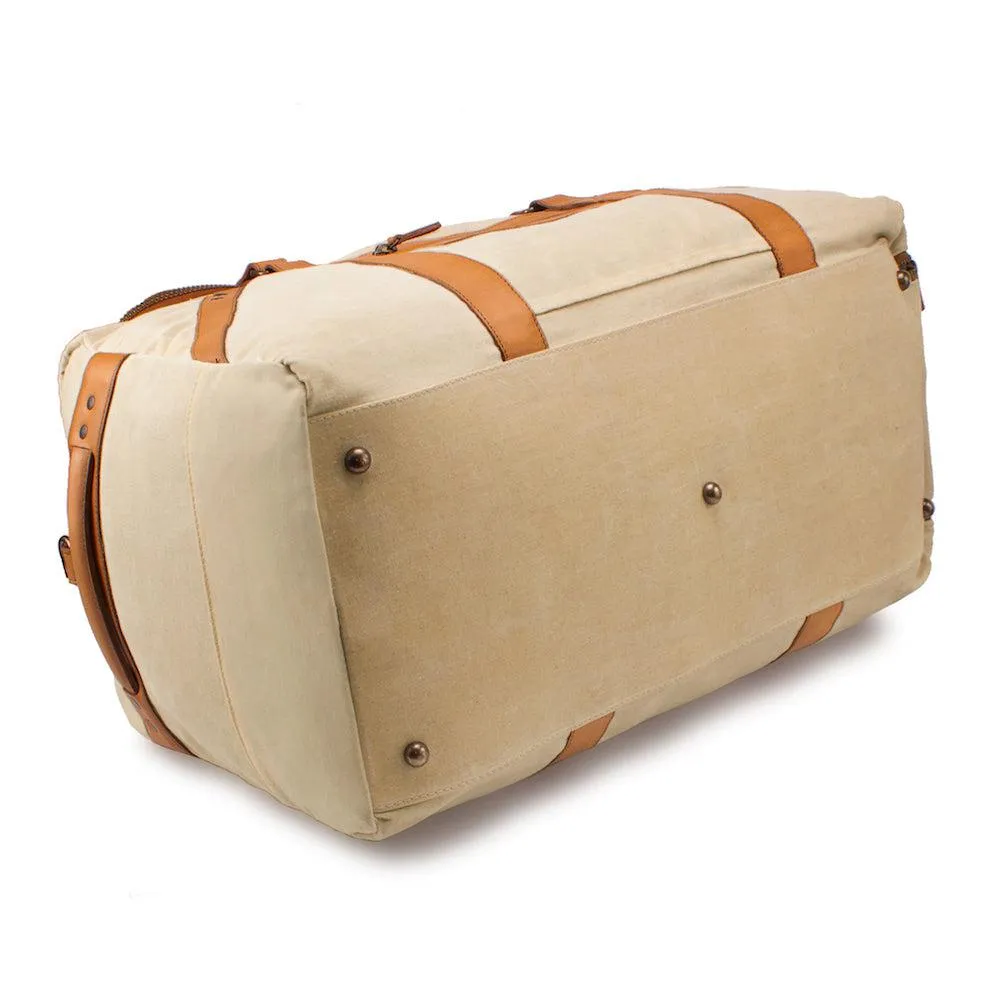 Campaign Waxed Canvas Medium Duffle Bag