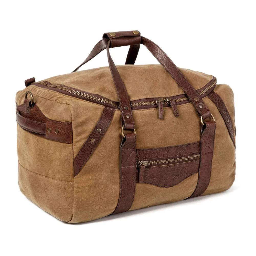 Campaign Waxed Canvas Medium Duffle Bag