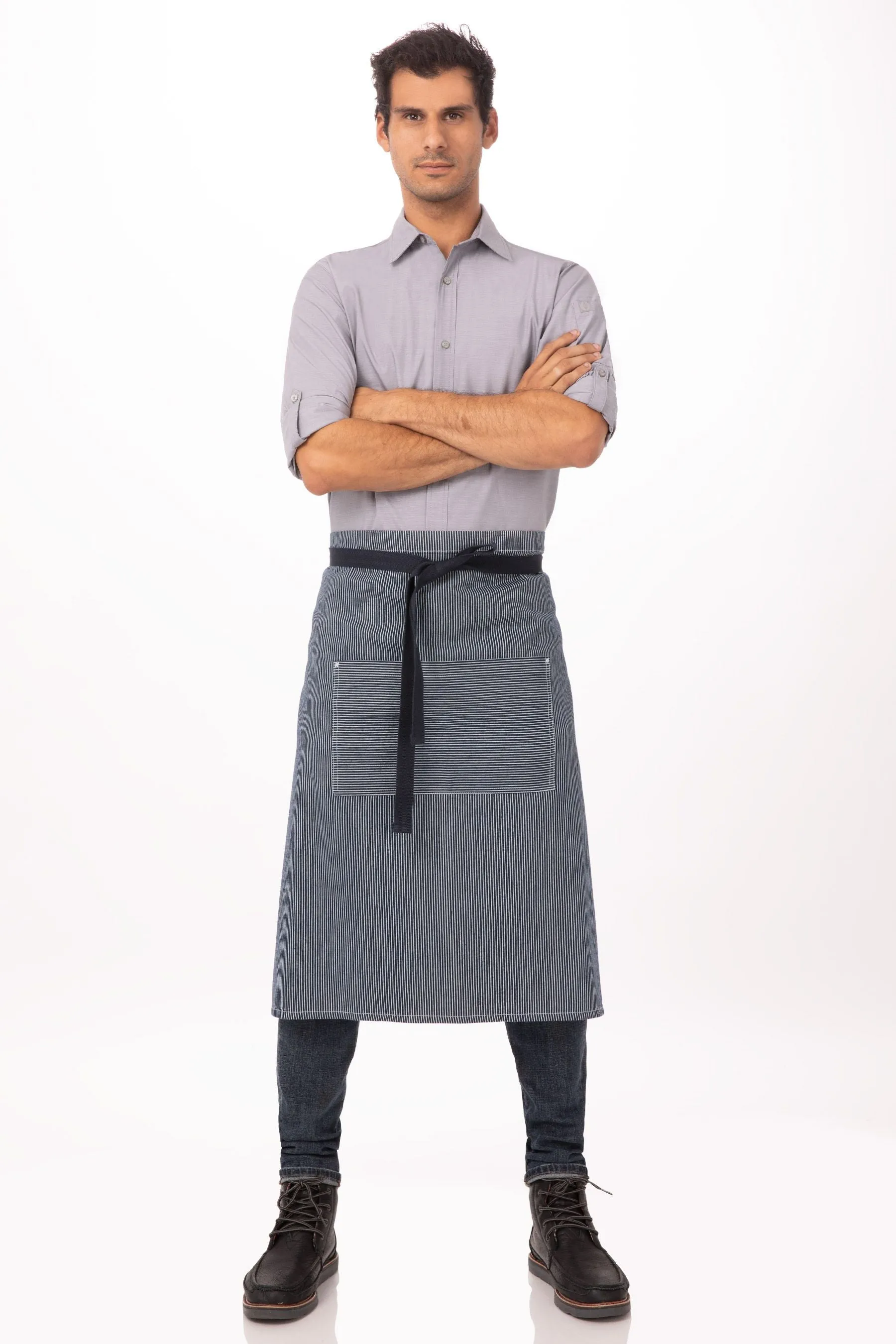 Chef Works Portland Denim Bistro Apron