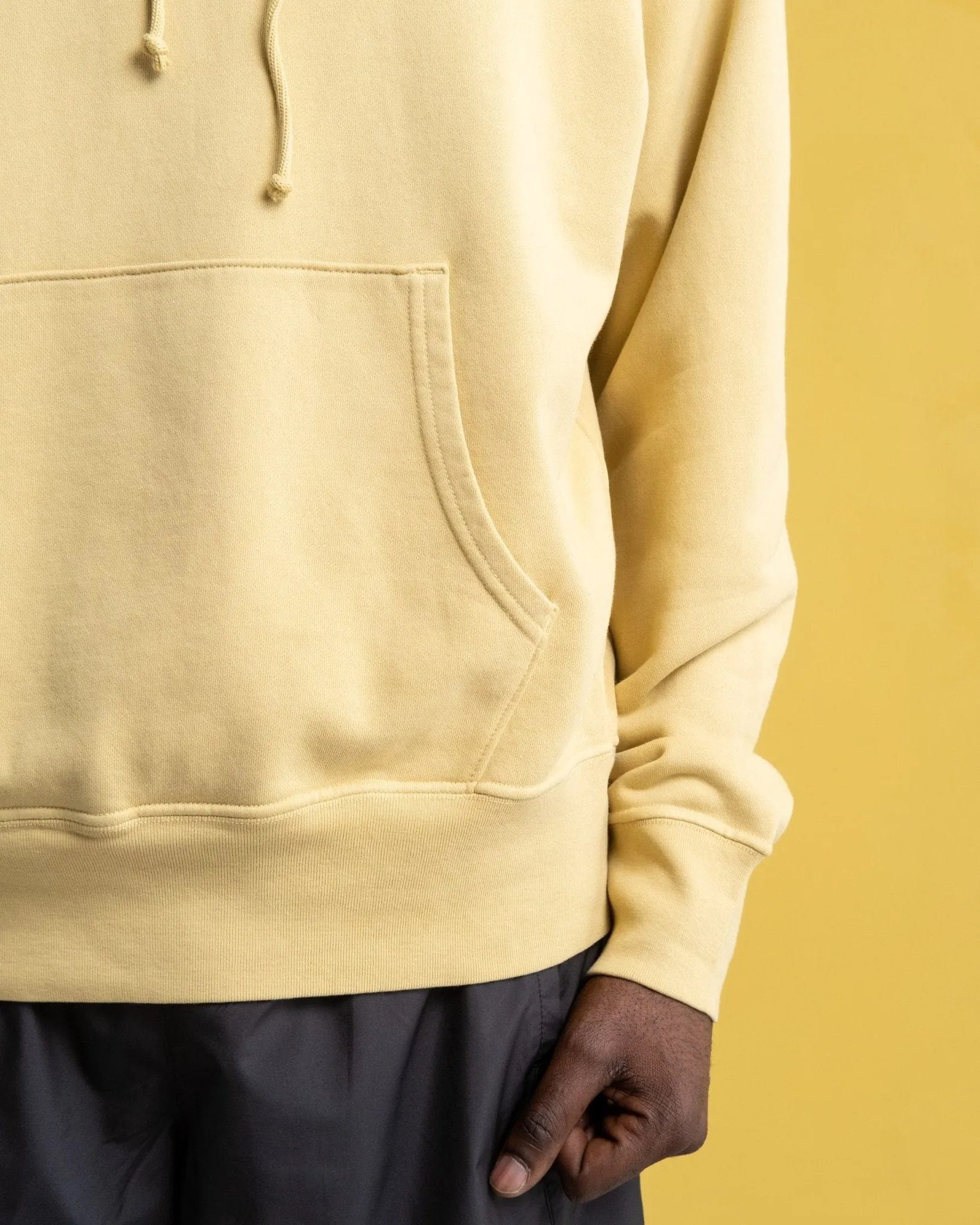 Classic Fit Hoodie Pale Lemon