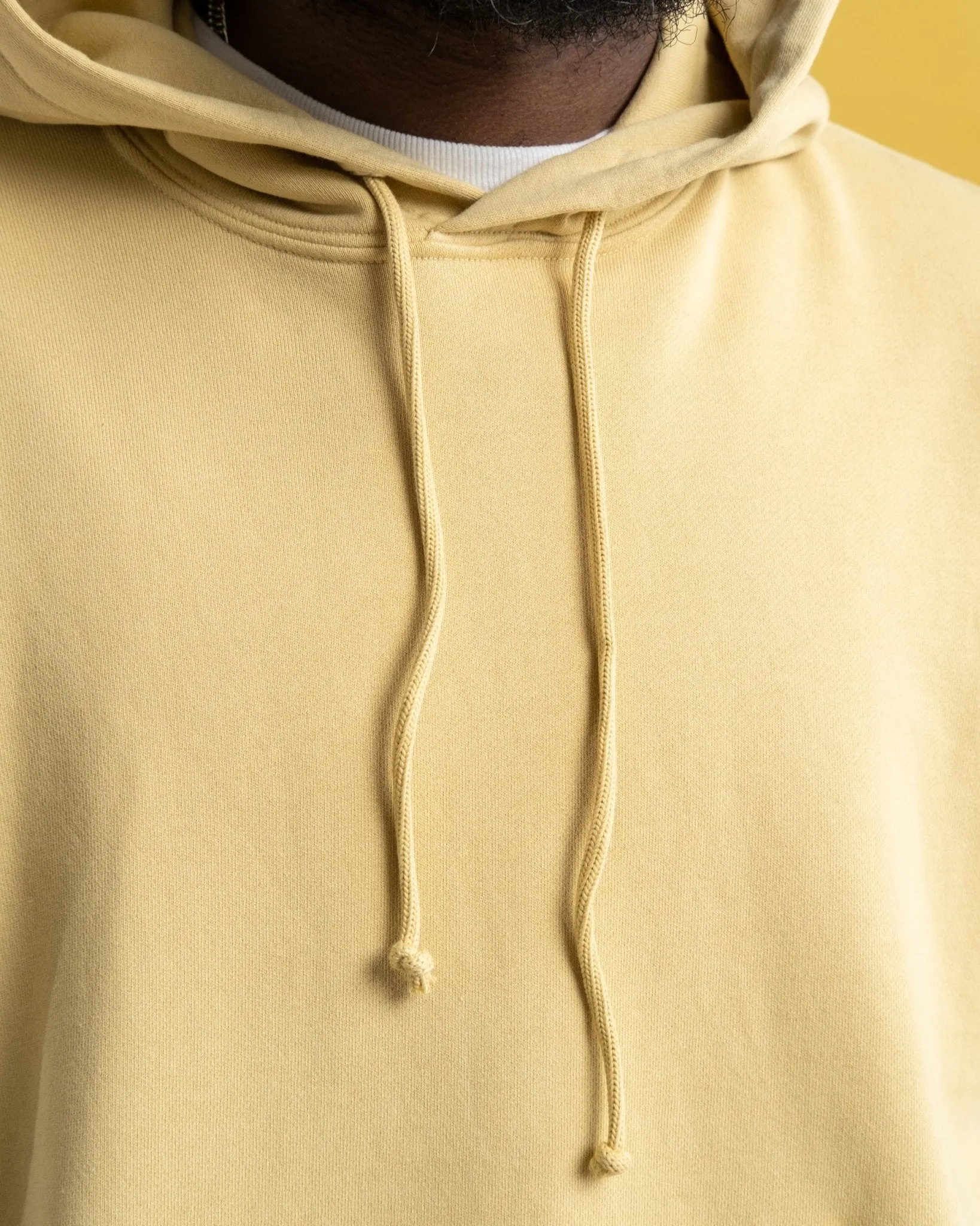 Classic Fit Hoodie Pale Lemon